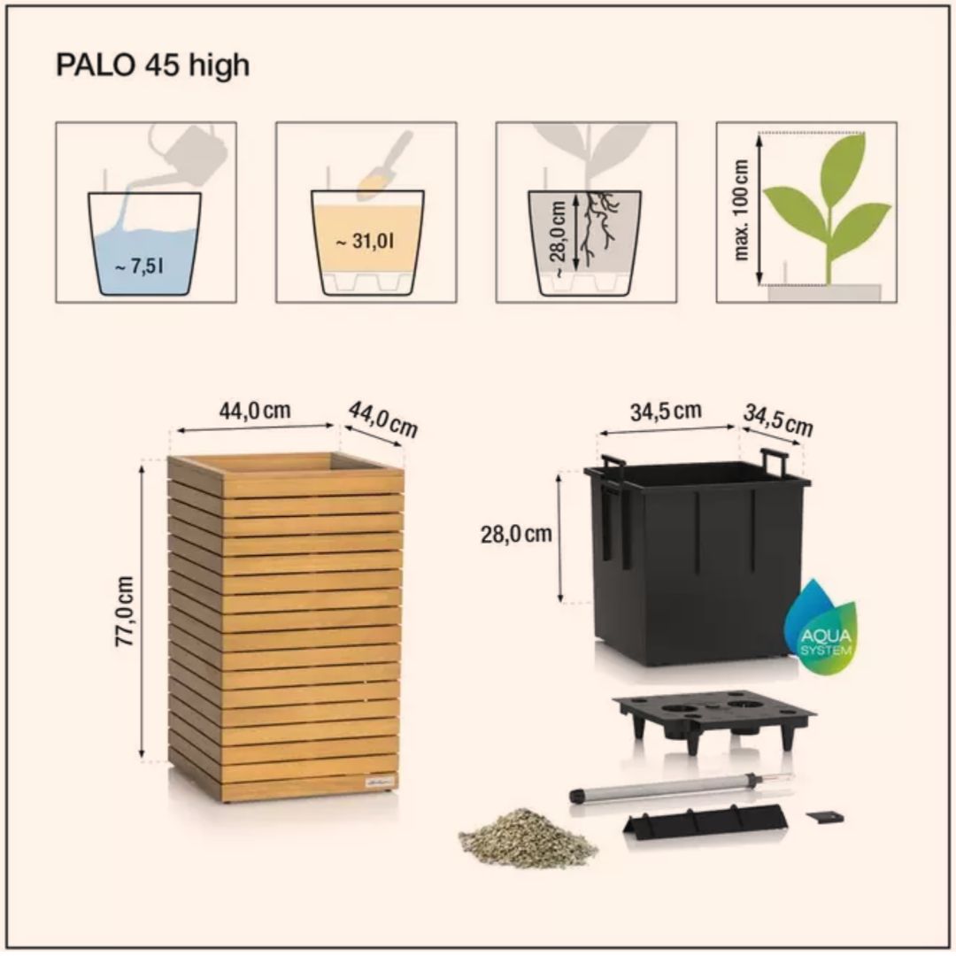PALO en bois naturel d'eucalyptus