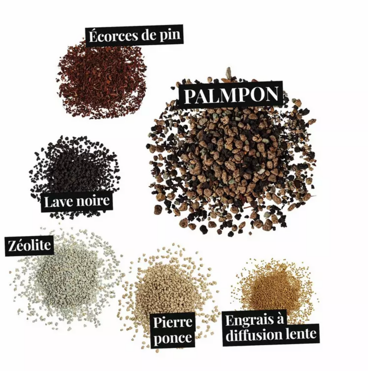 Substrat pour palmiers et plantes méditerranéennes LECHUZA PALMPON – 12 L