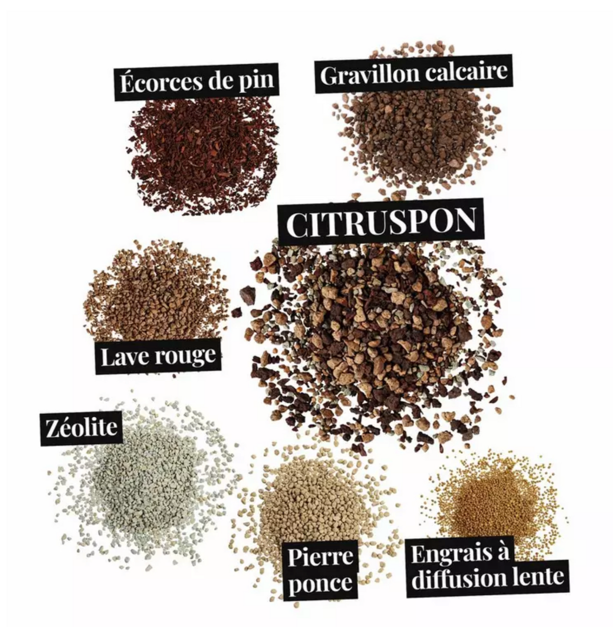 Substrat pour agrumes LECHUZA CITRUSPON – 12 L