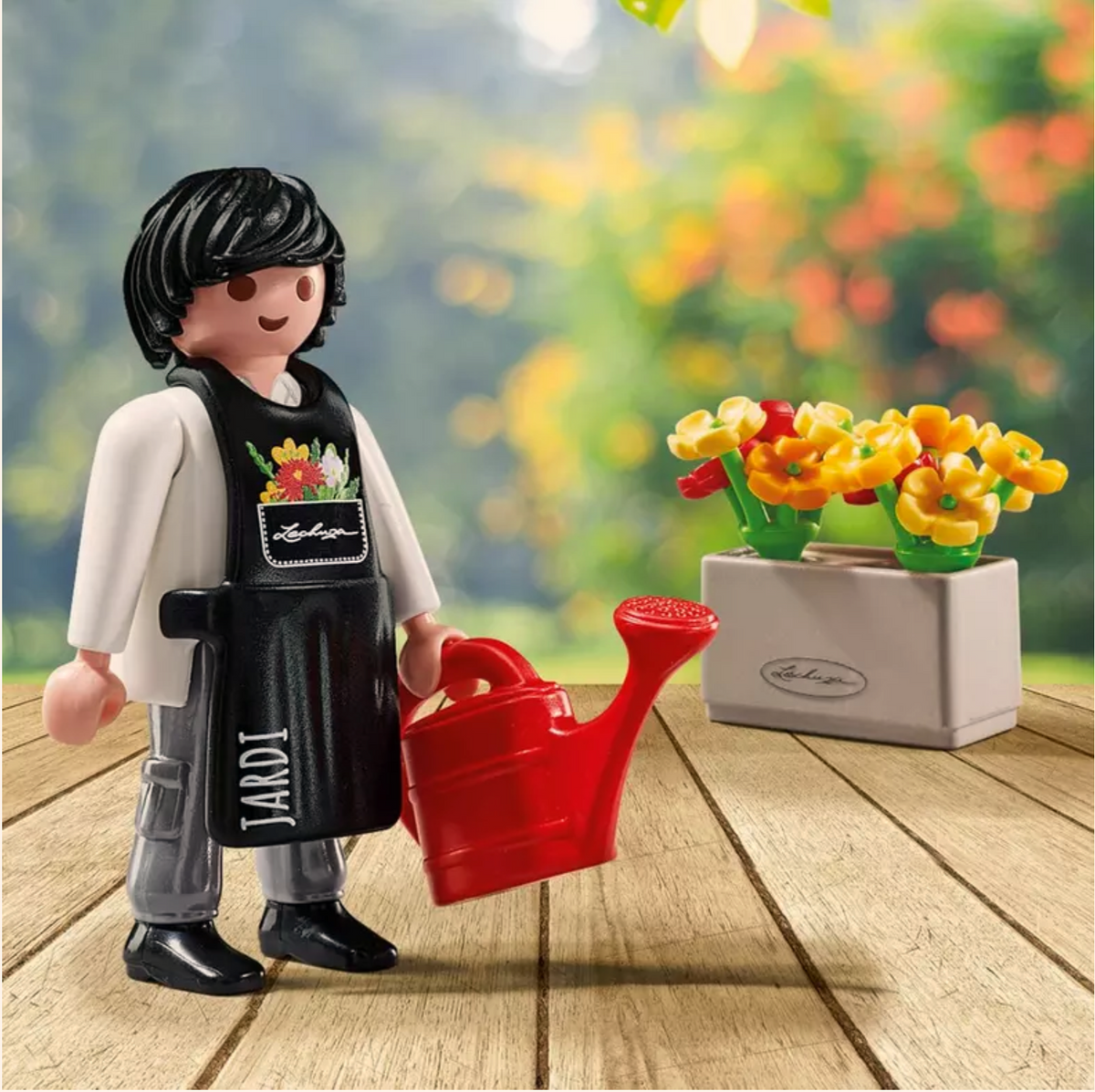 PLAYMOBIL LECHUZA Figurine Expert en plantes (7,5 cm)