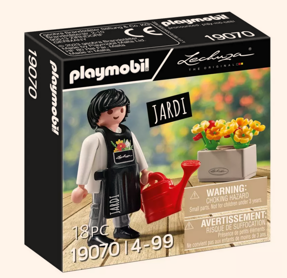 PLAYMOBIL LECHUZA Figurine Expert en plantes (7,5 cm)