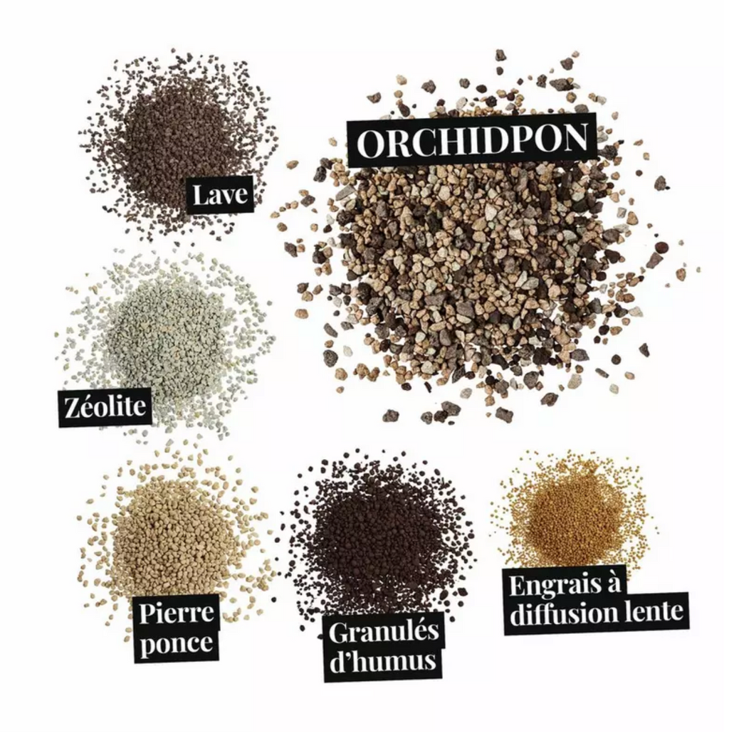 Substrat pour orchidées LECHUZA ORCHIDPON – 3 L