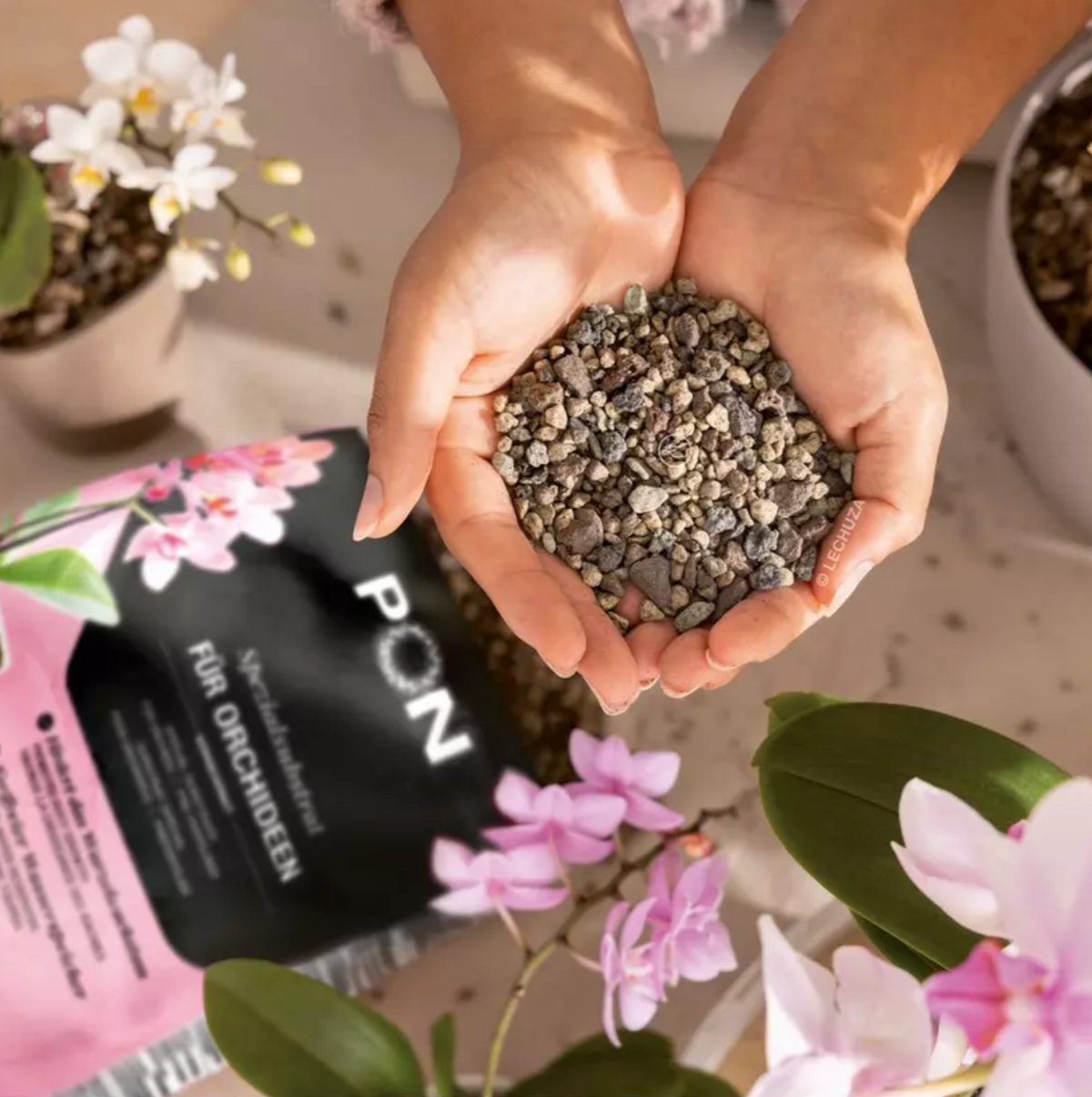 Substrat pour orchidées LECHUZA ORCHIDPON – 3 L
