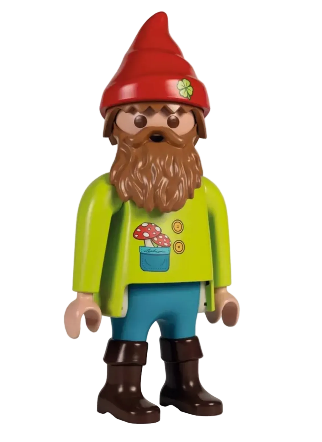 PLAYMOBIL LECHUZA Figurine Nain de jardin Felix - Édition chanceuse (env. 65 cm)
