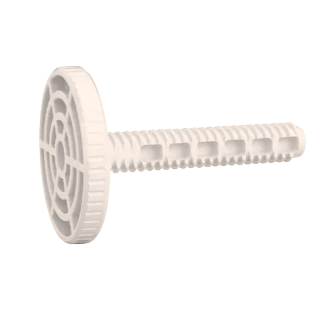 Vis de règlage blanche pour support balconnière BALCONERA (Contenu : 3 vis)