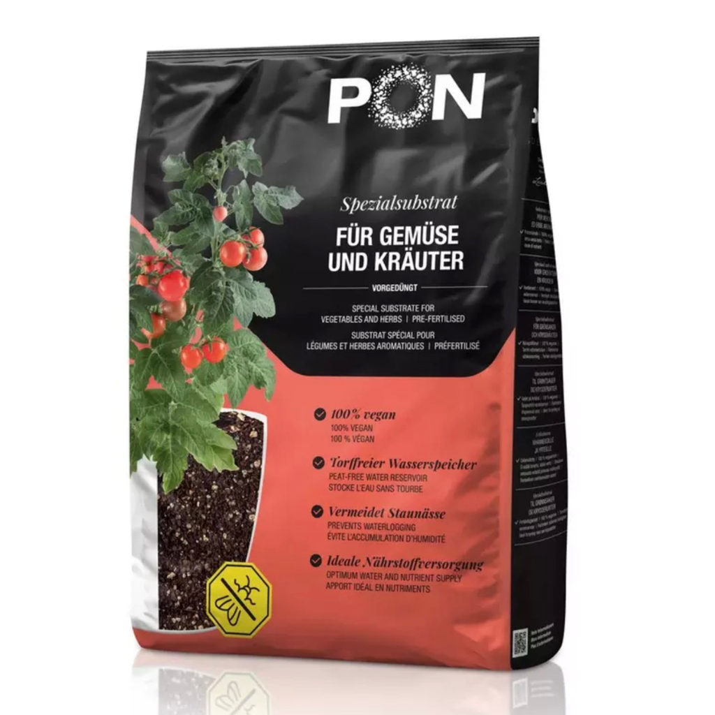 Substrat pour légumes et aromates LECHUZA VEGGIEPON – 6 L