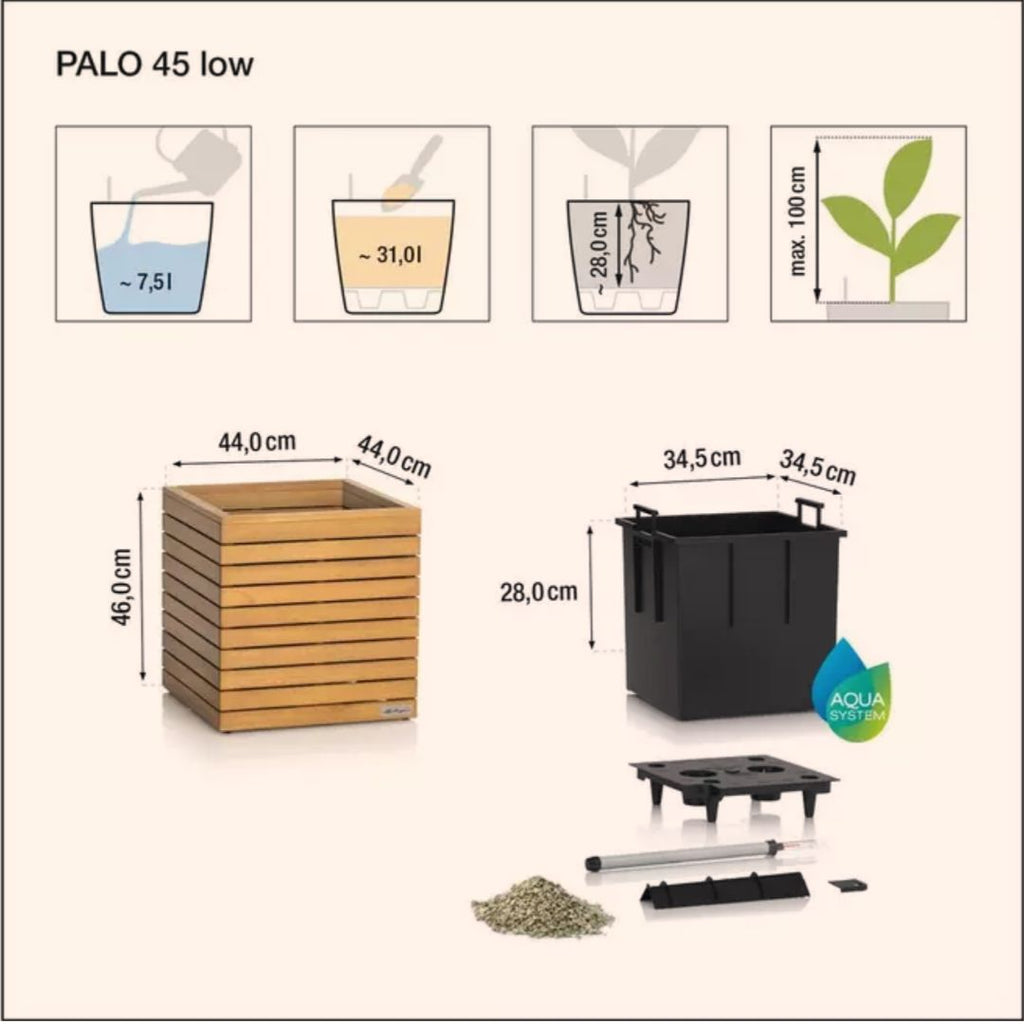 PALO en bois naturel d'eucalyptus