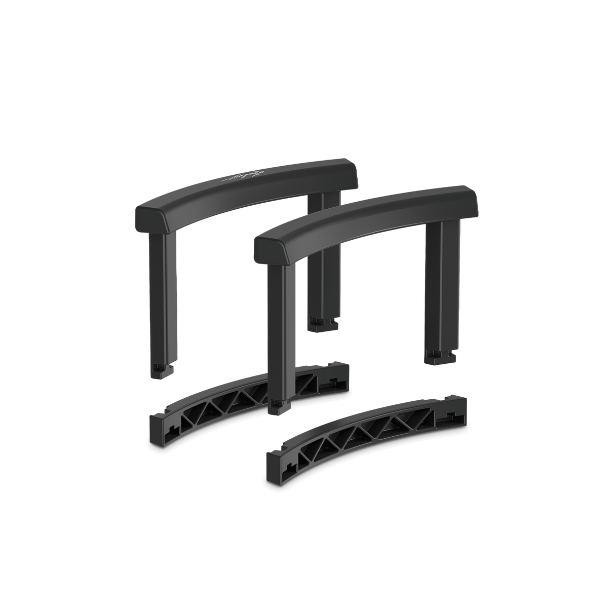 Set de poignées pour pots LECHUZA CILINDRO, TRENDCOVER et PURO (Lot de 2)