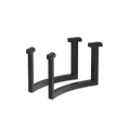 Set de raccords de poignée pour pots LECHUZA RONDO (Pour 1 pot)