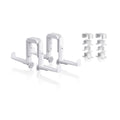 Support de balconnière DUO + kit d’adaptation (Lot de 4)